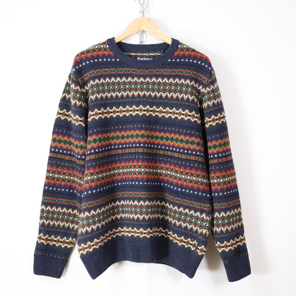 Barbour Other - ❌SOLD❌barbour case fair isle crew neck sweater XL